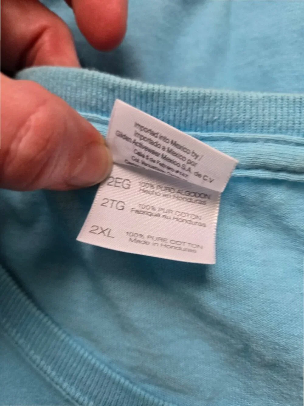 Boca Grande Graphic Tee – Light Blue Tourist Shirt, Size 3X